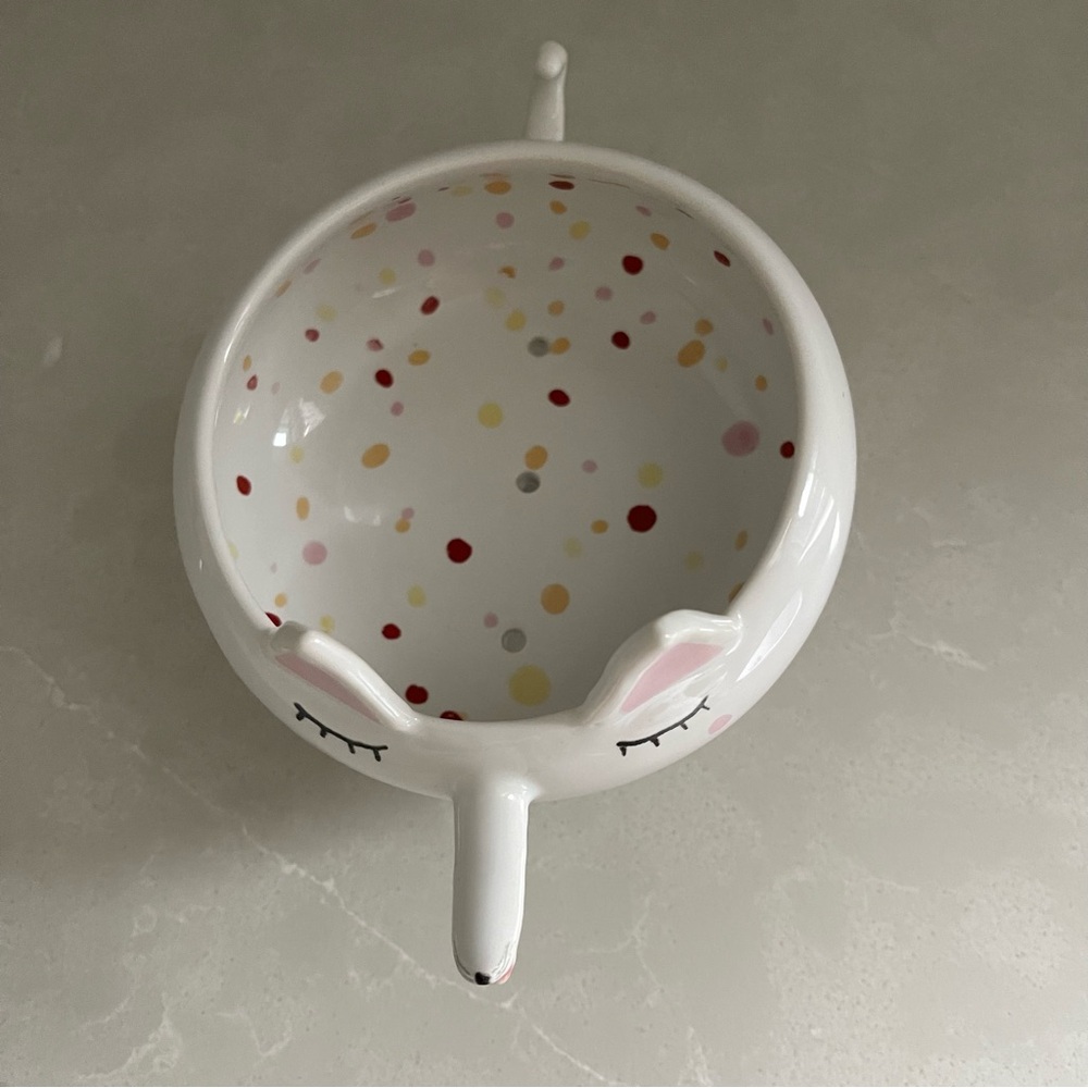Anthropologie Animal Dog Ceramic Planter Trinket Jewelry Dish - Picture 5 of 7